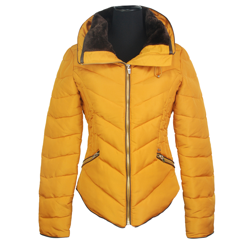 Polar fleece lining autumn warm outdoor windproof padding womens winter coats on sale